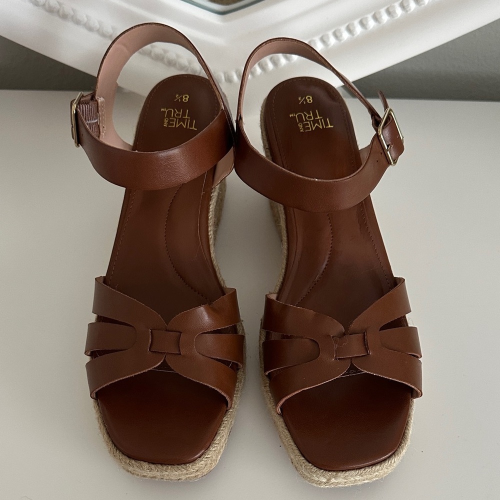 Brown Espadrille Sandals